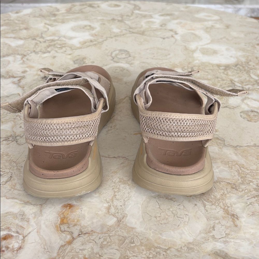 Teva Women's Zymic Sandals Women’s – Neutral Beige – Sport Comfort - Picture 9 of 12